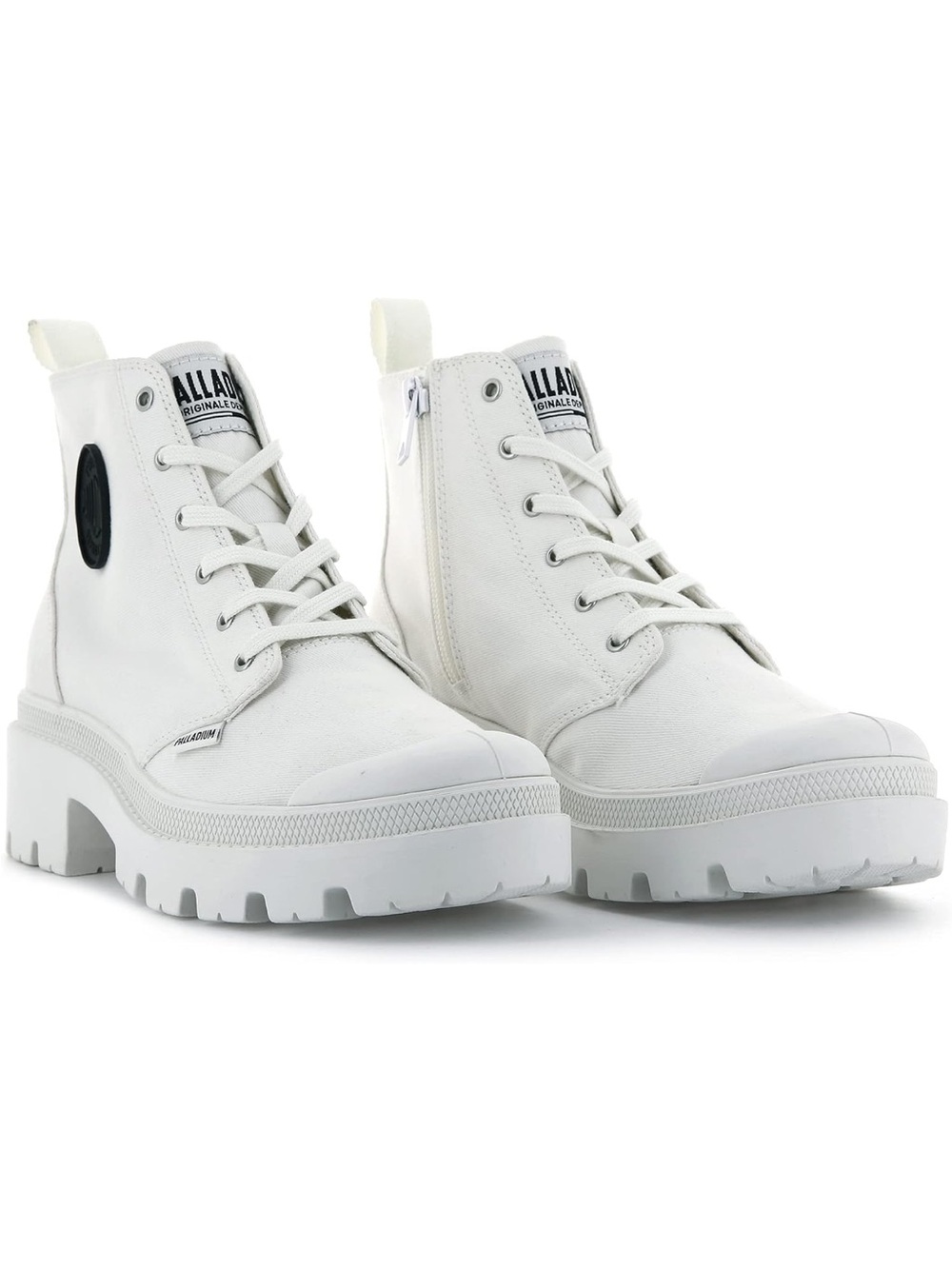 Palladium Women's Pallabase Twill Boot, Star White NEW in BOX women’s 8.5